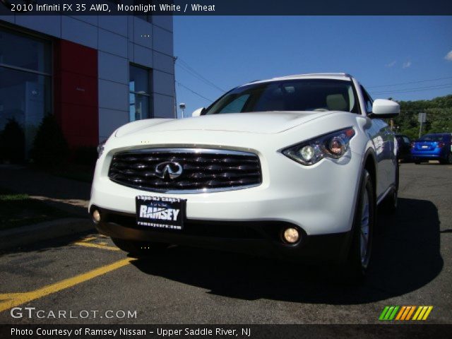 2010 Infiniti FX 35 AWD in Moonlight White