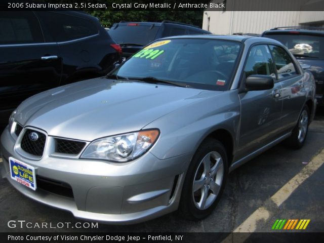 2006 Subaru Impreza 2.5i Sedan in Crystal Gray Metallic