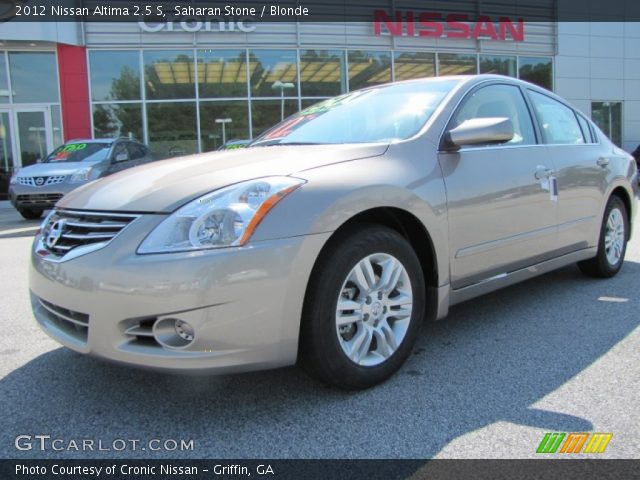2012 Nissan Altima 2.5 S in Saharan Stone