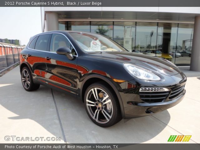 2012 Porsche Cayenne S Hybrid in Black