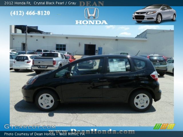 2012 Honda Fit  in Crystal Black Pearl