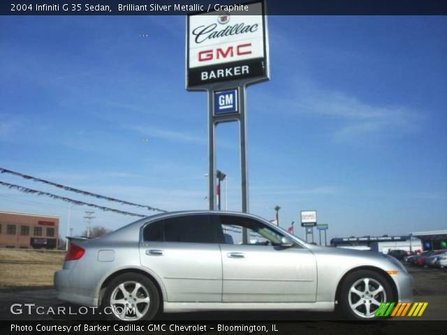 2004 Infiniti G 35 Sedan in Brilliant Silver Metallic