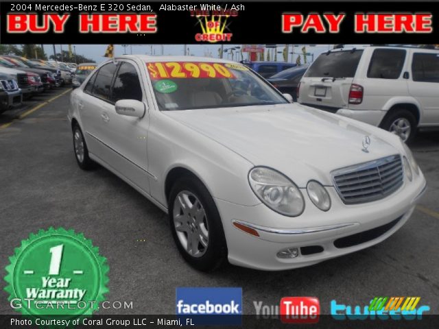 2004 Mercedes-Benz E 320 Sedan in Alabaster White