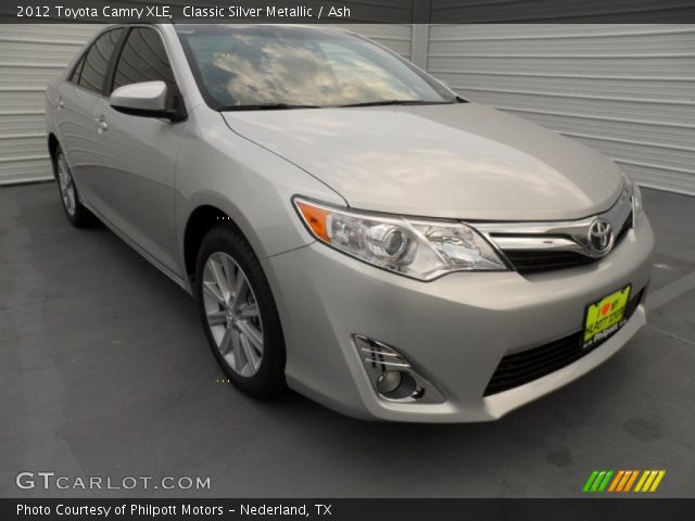 2012 Toyota Camry XLE in Classic Silver Metallic
