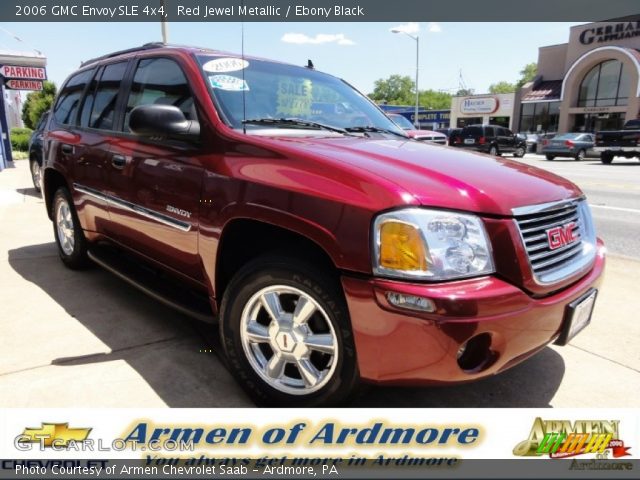 2006 GMC Envoy SLE 4x4 in Red Jewel Metallic