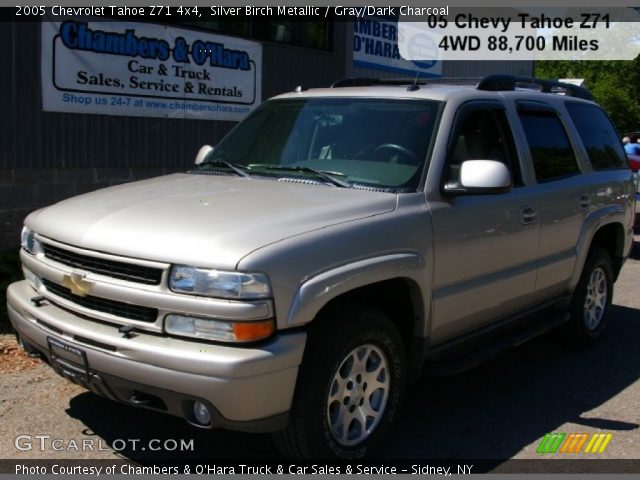 2005 Chevrolet Tahoe Z71 4x4 in Silver Birch Metallic