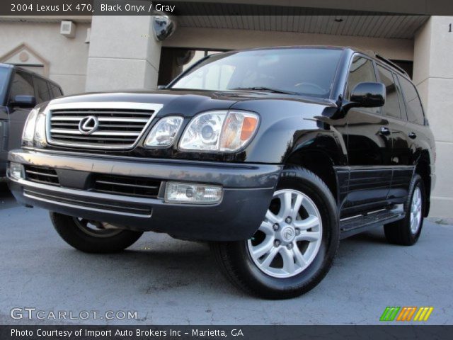 2004 Lexus LX 470 in Black Onyx