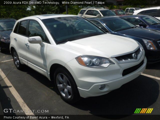2009 Acura RDX SH-AWD Technology in White Diamond Pearl