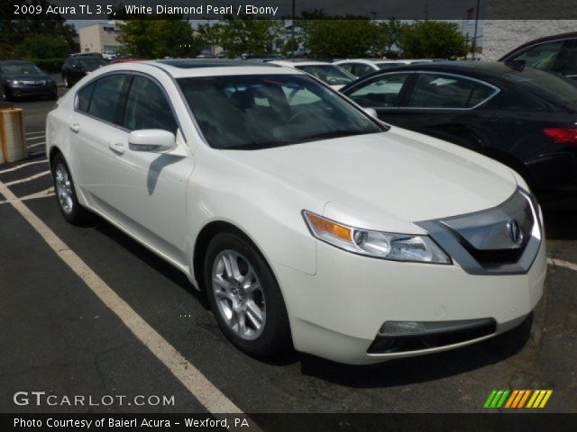 2009 Acura TL 3.5 in White Diamond Pearl
