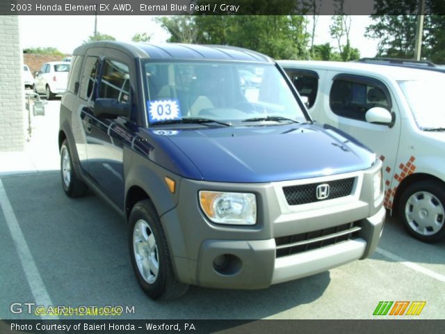 2003 Honda Element EX AWD in Eternal Blue Pearl