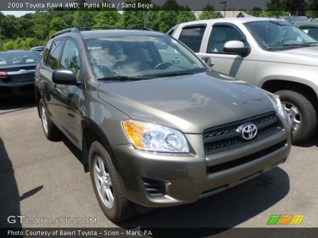 2009 Toyota RAV4 4WD in Pyrite Mica