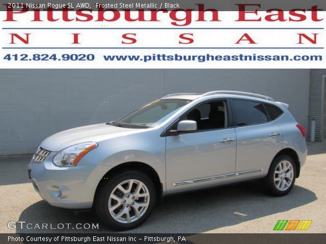 2011 Nissan Rogue SL AWD in Frosted Steel Metallic