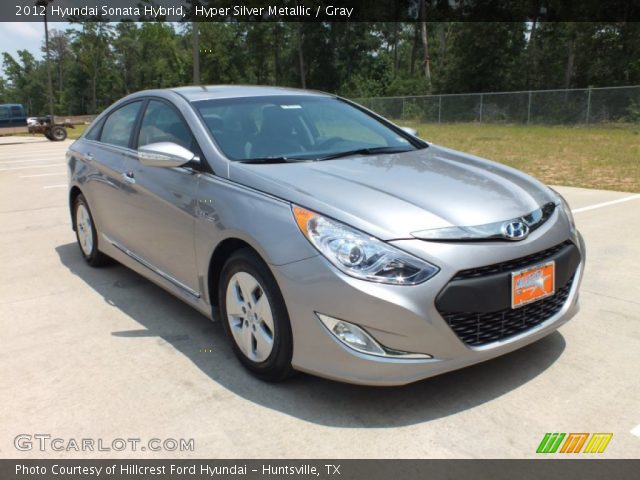 2012 Hyundai Sonata Hybrid in Hyper Silver Metallic