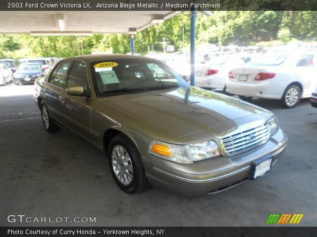 2003 Ford Crown Victoria LX in Arizona Beige Metallic