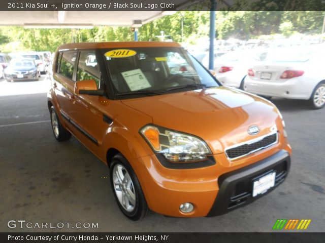 2011 Kia Soul + in Ignition Orange