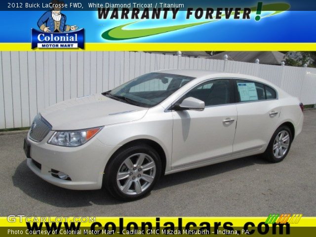 2012 Buick LaCrosse FWD in White Diamond Tricoat