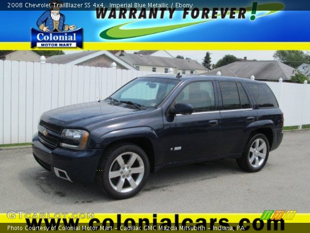 2008 Chevrolet TrailBlazer SS 4x4 in Imperial Blue Metallic