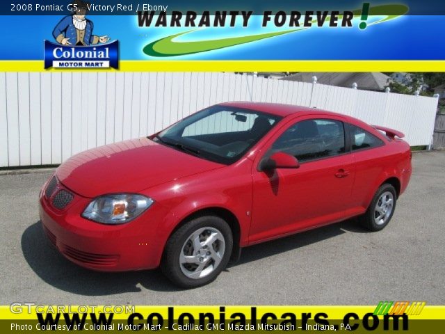 2008 Pontiac G5  in Victory Red