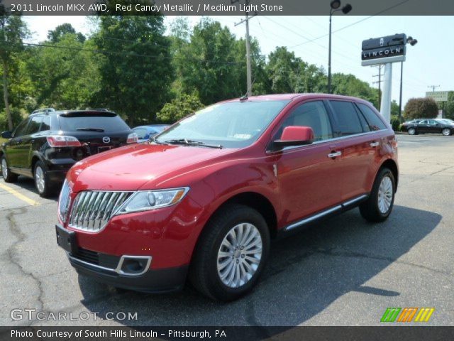 2011 Lincoln MKX AWD in Red Candy Metallic