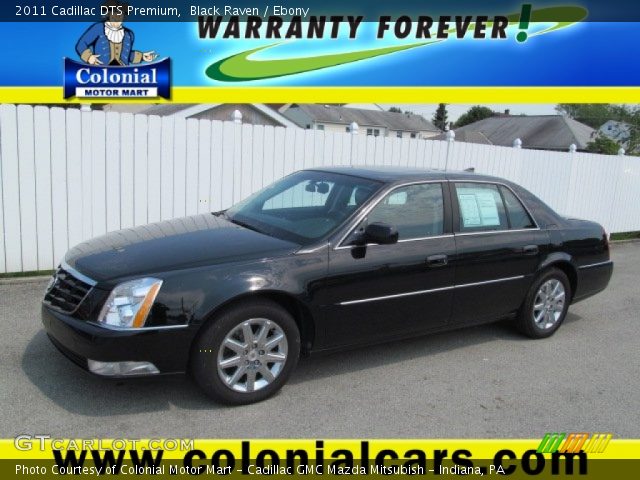 2011 Cadillac DTS Premium in Black Raven