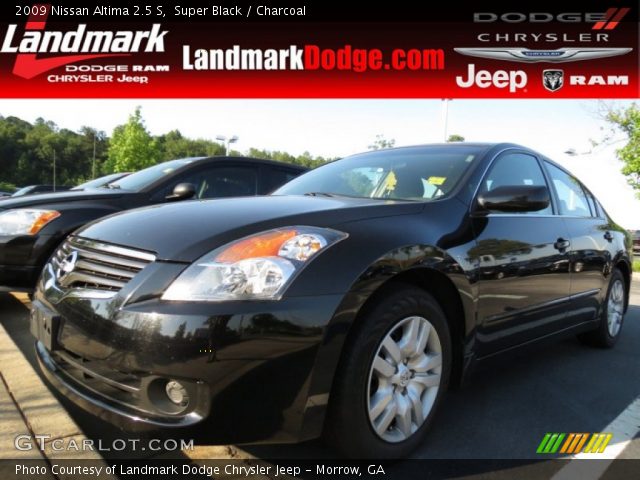 2009 Nissan Altima 2.5 S in Super Black