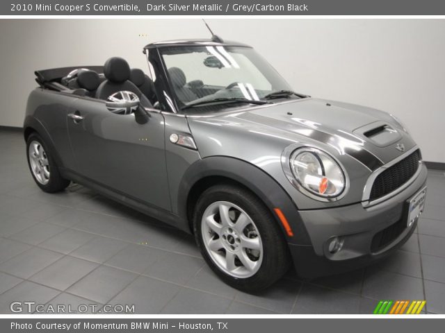 2010 Mini Cooper S Convertible in Dark Silver Metallic