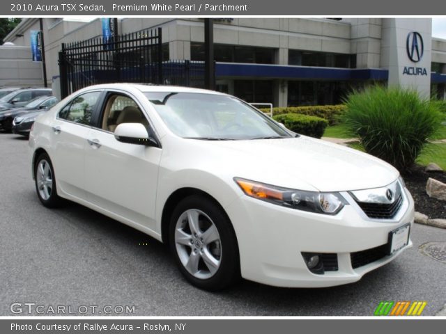 2010 Acura TSX Sedan in Premium White Pearl