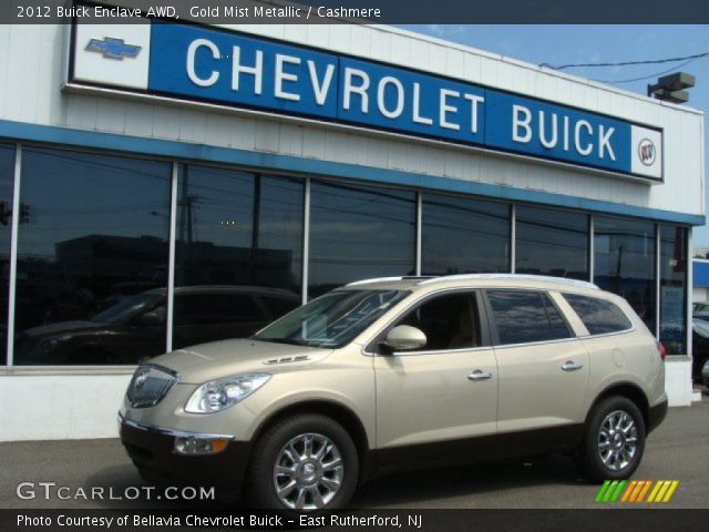 2012 Buick Enclave AWD in Gold Mist Metallic