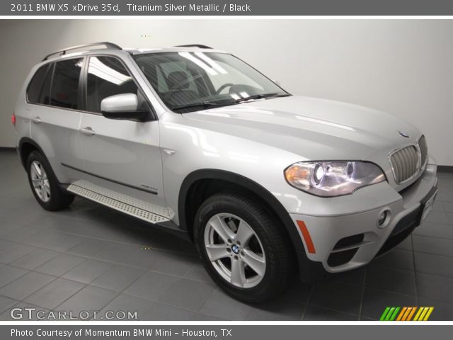 2011 BMW X5 xDrive 35d in Titanium Silver Metallic