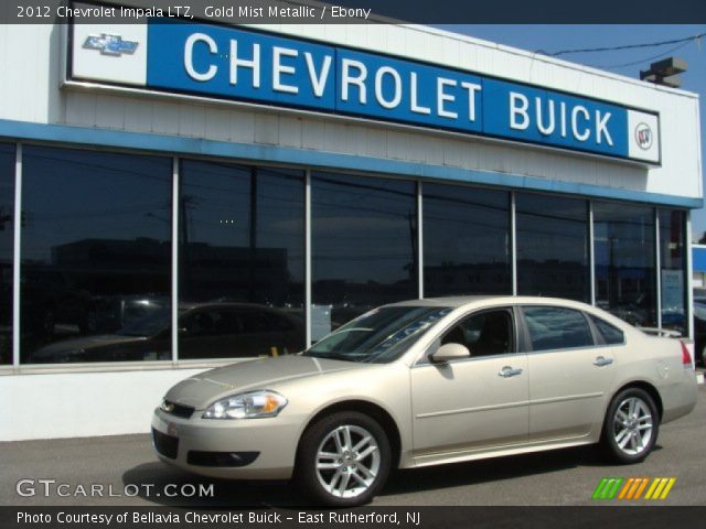 2012 Chevrolet Impala LTZ in Gold Mist Metallic