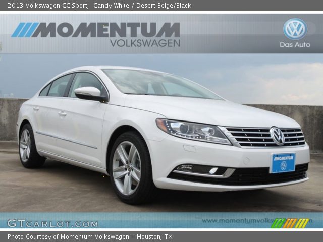 2013 Volkswagen CC Sport in Candy White