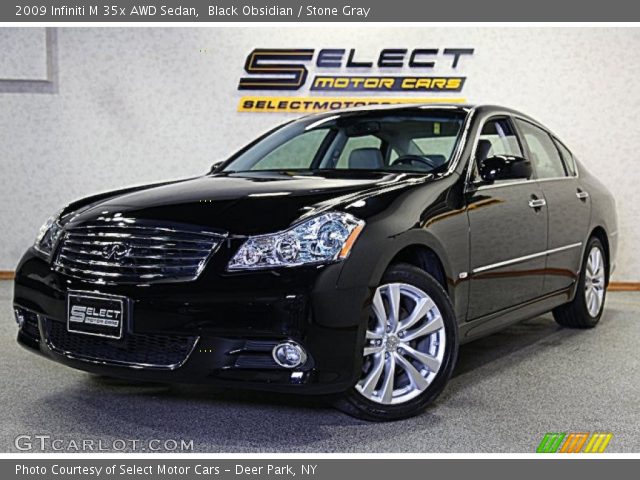 2009 Infiniti M 35x AWD Sedan in Black Obsidian