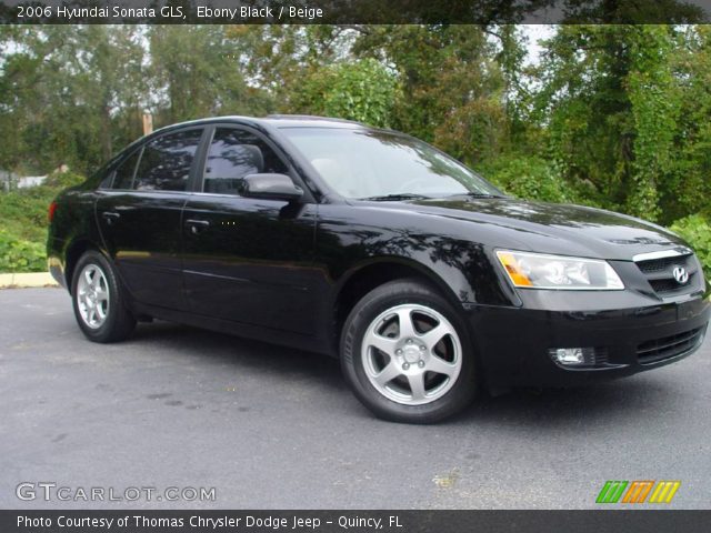 2006 Hyundai Sonata GLS in Ebony Black