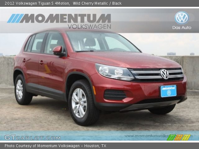 2012 Volkswagen Tiguan S 4Motion in Wild Cherry Metallic