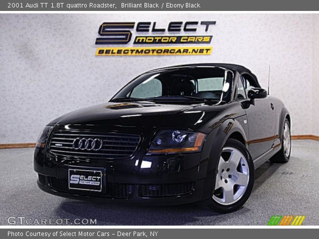 2001 Audi TT 1.8T quattro Roadster in Brilliant Black