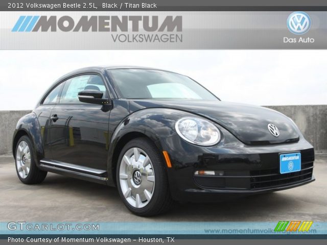 2012 Volkswagen Beetle 2.5L in Black