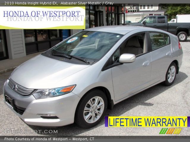 2010 Honda Insight Hybrid EX in Alabaster Silver Metallic