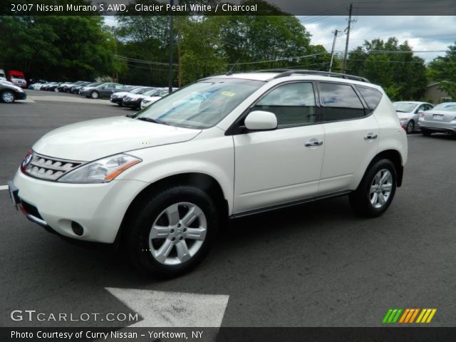 2007 Nissan Murano S AWD in Glacier Pearl White