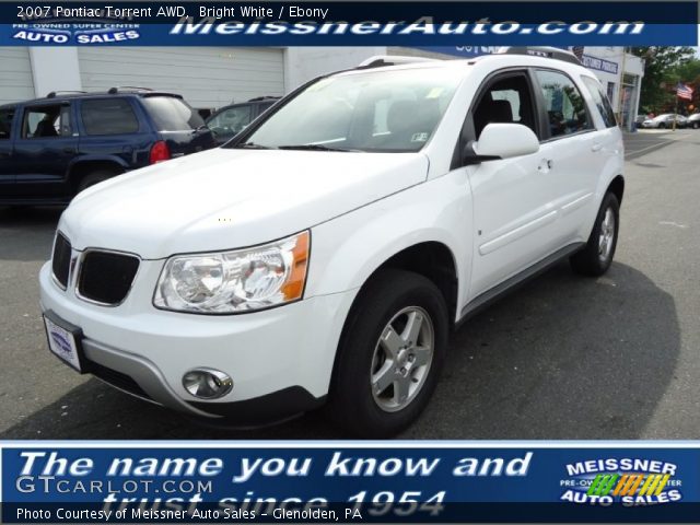 2007 Pontiac Torrent AWD in Bright White