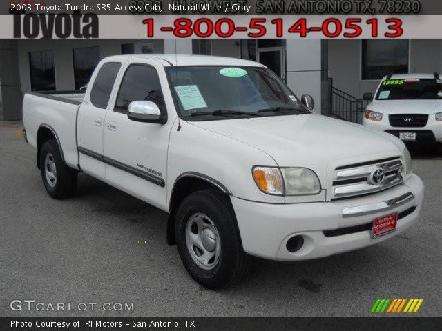 2003 Toyota Tundra SR5 Access Cab in Natural White