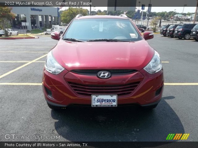 2012 Hyundai Tucson GLS in Garnet Red