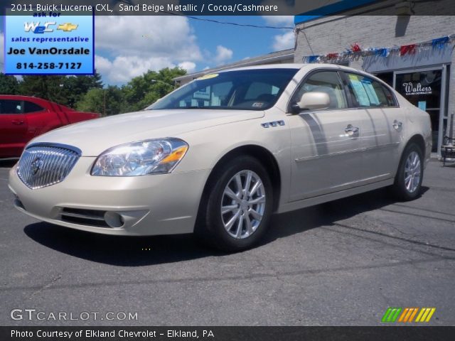 2011 Buick Lucerne CXL in Sand Beige Metallic
