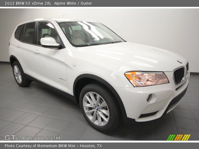 2013 BMW X3 xDrive 28i in Alpine White