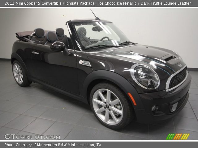 2012 Mini Cooper S Convertible Highgate Package in Ice Chocolate Metallic