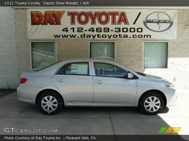 2012 Toyota Corolla  in Classic Silver Metallic