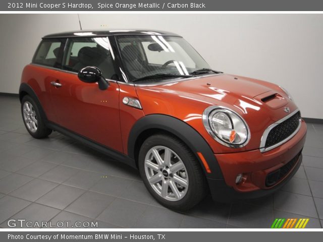 2012 Mini Cooper S Hardtop in Spice Orange Metallic