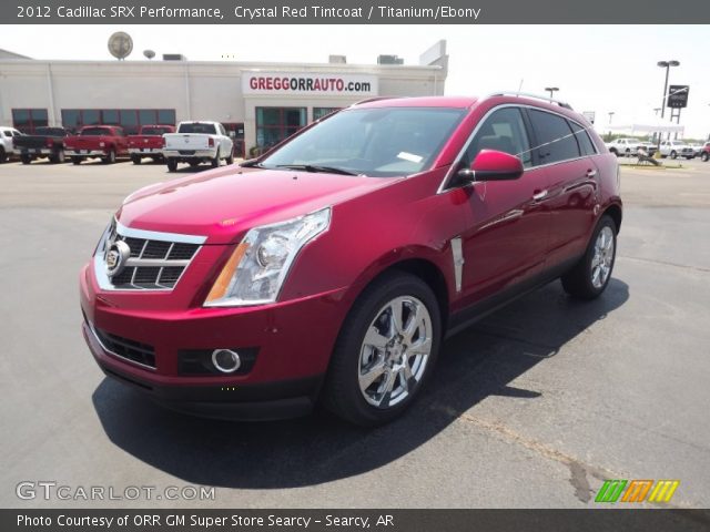 2012 Cadillac SRX Performance in Crystal Red Tintcoat