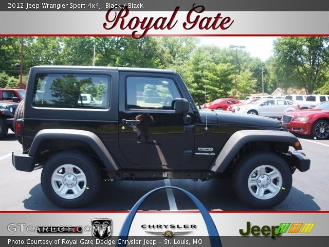 2012 Jeep Wrangler Sport 4x4 in Black