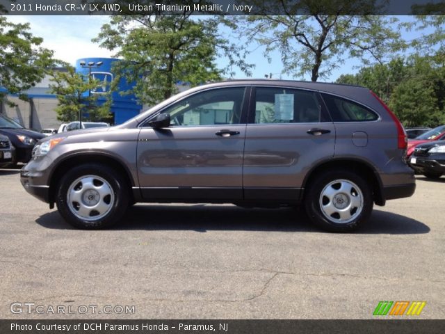 2011 Honda CR-V LX 4WD in Urban Titanium Metallic