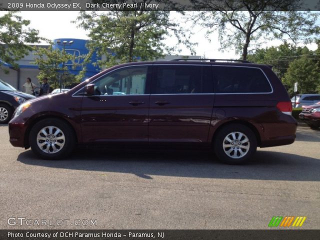 2009 Honda Odyssey EX in Dark Cherry Pearl